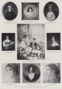 I ritratti di famiglia dei Gladstone a Hawarden da Edward Burne Jones