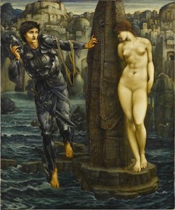 La roccia del destino da Edward Burne Jones