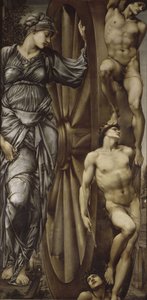 La ruota della fortuna, 1883 da Edward Burne Jones