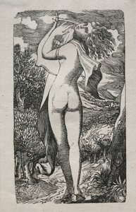 Baccante o Il suonatore di lira da Edward Calvert