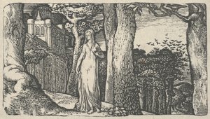 Signora con le torri da Edward Calvert