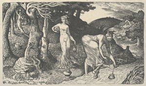 Il Ruscello, 1829 da Edward Calvert