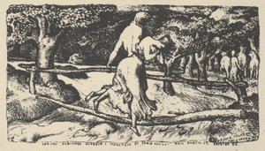 Il diluvio, 1904 da Edward Calvert