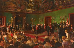 Pellegrinaggio, 26 marzo 1926, Investitura del Membro dell