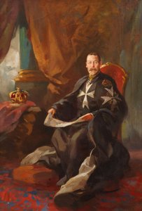 Studio per il ritratto di Re Giorgio V da Edward Caruana Dingli