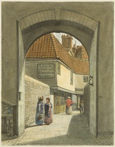 Ponte e cancelli di Bridewell da Edward Cashin