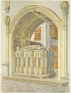 Tomba di Robert Fitzharding, morto nel 1170, nella cattedrale di Bristol
