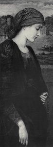 Flamma Vestalis, c.1887 (incisione su pergamena) da Edward Coley (after) Burne Jones