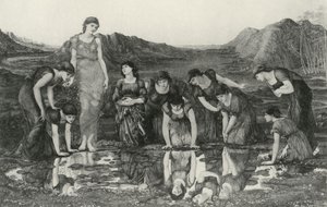 Lo Specchio di Venere da Edward Coley (after) Burne Jones