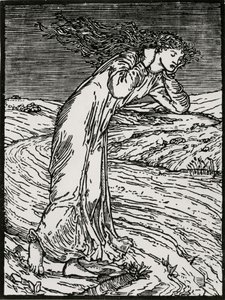 Psiche si getta nel fiume da Edward Coley (after) Burne Jones