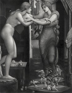 La Nascita di Galatea, c.1885 da Edward Coley (after) Burne Jones