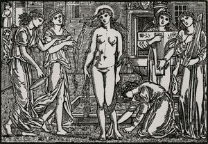 La Corte di Venere da Edward Coley (after) Burne Jones