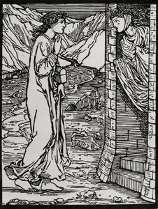 La Torre Parlante da Edward Coley (after) Burne Jones