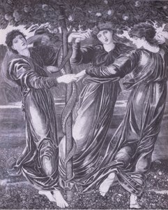 Il giardino delle Esperidi, Bibbys Annual da Edward Coley (after) Burne Jones