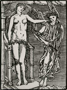 Venere invia Cupido a Psiche da Edward Coley (after) Burne Jones