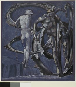 Perseo e Andromeda, studio per Il destino compiuto