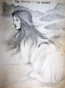 Sfinge del Deserto da Edward Coley Burne Jones
