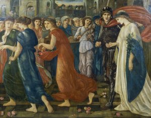 San Giorgio e il drago: No. 7 Il ritorno da Edward Burne Jones