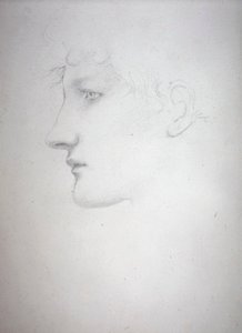 Studio di una testa - Bessie Keane, c.1893