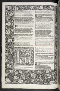 Le Opere di Geoffrey Chaucer ora nuovamente stampate con immagini disegnate da Sir Edward Burne-Jones