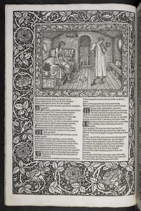 Le Opere di Geoffrey Chaucer ora nuovamente stampate con immagini disegnate da Sir Edward Burne-Jones