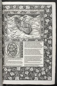 Le Opere di Geoffrey Chaucer ora nuovamente stampate con immagini disegnate da Sir Edward Burne-Jones