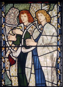Angeli che Suonano Arpe, 1866 da Edward Burne Jones