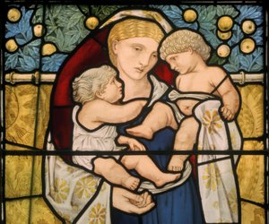 Carità, progettato 1868 da Edward Burne Jones
