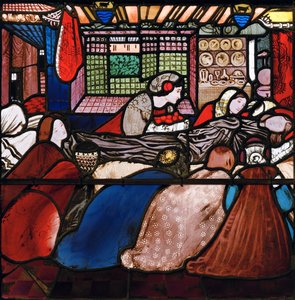 Morte di Santa Frideswide, 1859 da Edward Burne Jones