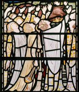 Elia e i Sacerdoti di Baal (dettaglio) da Edward Burne Jones