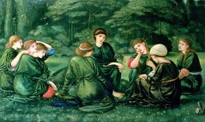 Estate verde, 1868 da Edward Burne Jones