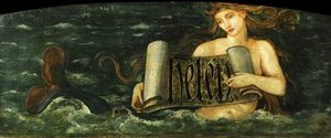 Elena, una sirena, c.1880 da Edward Burne Jones