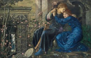 Amore tra le rovine da Edward Burne Jones