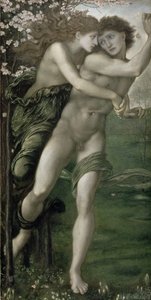 Fillide e Demofonte, 1870 da Edward Burne Jones