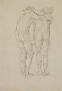 Anime sulla riva dello Stige da Edward Burne Jones