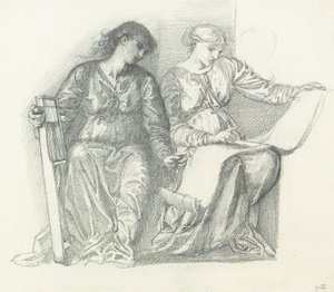 Studio per "Musica", c.1865