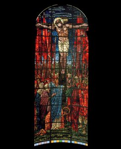 La finestra della Crocifissione da Edward Burne Jones