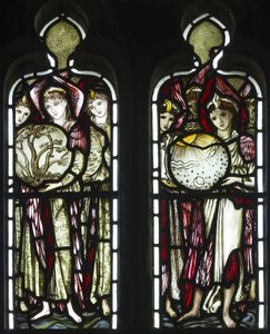 I giorni della creazione, 1874 da Edward Burne Jones