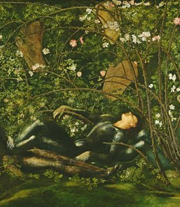I cavalieri e la rosa spinosa, 1869 da Edward Burne Jones
