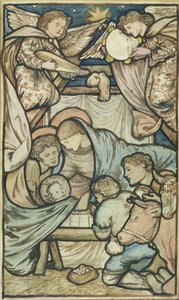 La Natività da Edward Burne Jones