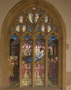 La Natività, 1862 da Edward Burne Jones