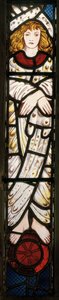 La Nuova Gerusalemme (Angelo, dettaglio) da Edward Burne Jones