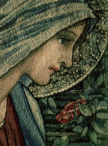 Il volto della Vergine, dettaglio da L