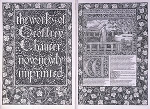 Pagina del titolo e pagina di apertura dall