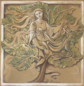 Ninfa del bosco da Edward Burne Jones