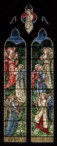 Angeli del Paradiso, musicisti angelici da Edward Coley and Dearle Burne Jones