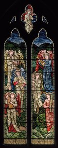 Angeli del Paradiso, musicisti angelici da Edward Coley and Dearle Burne Jones