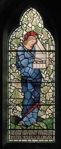 Santa Cecilia da Edward Coley and Dearle Burne Jones