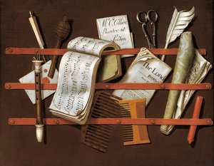 Portalettere, ca 1698 da Edward Collier