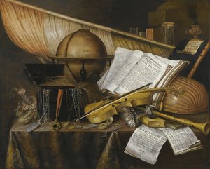 Natura morta di vanitas, 1632